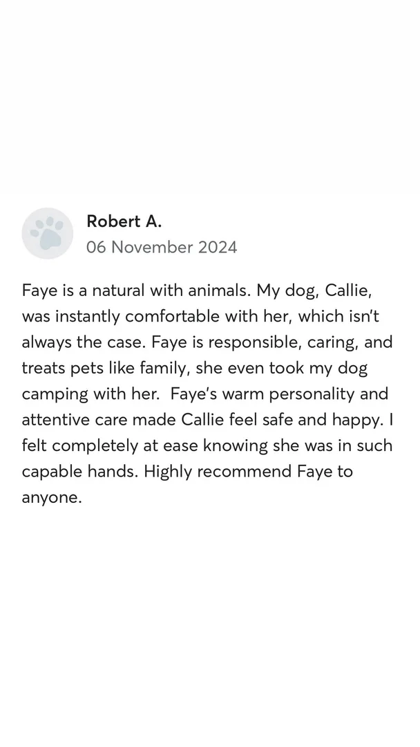 Customer testimonial