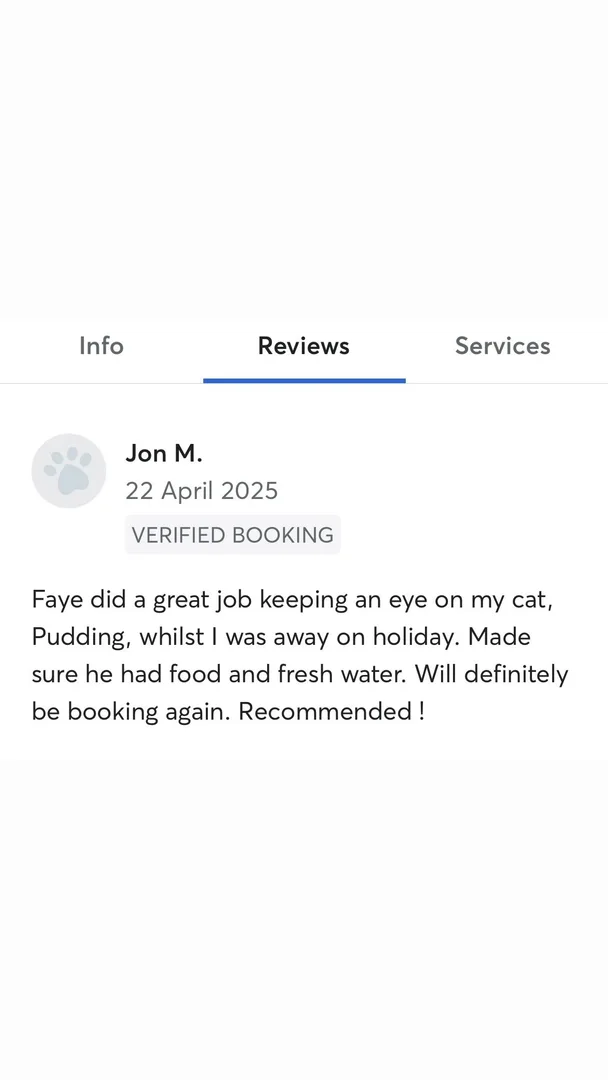 Customer testimonial